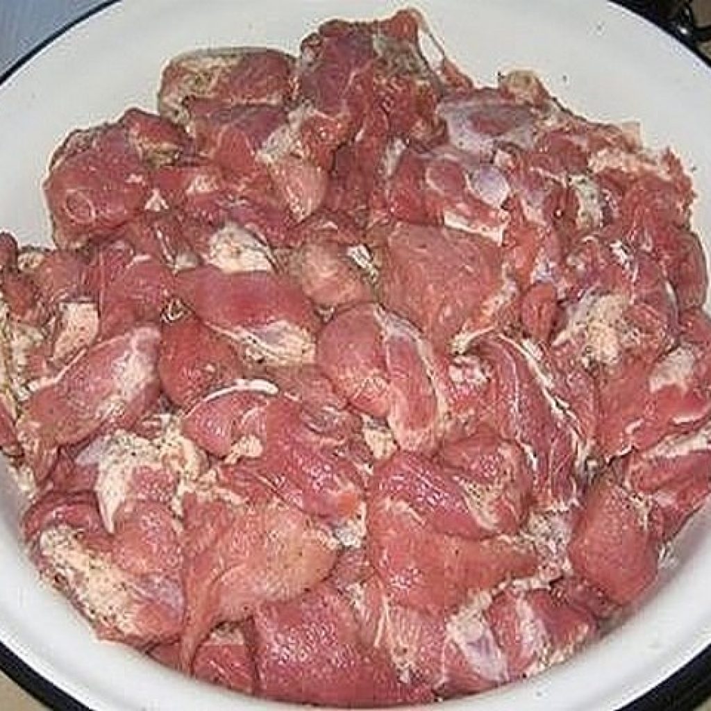 Тушенка мясо