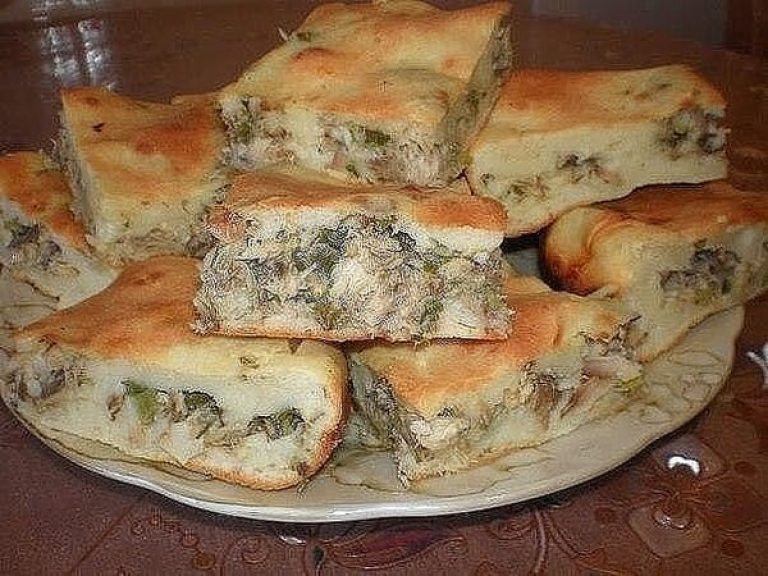 Вкуснейший рыбный пирог на скорую руку