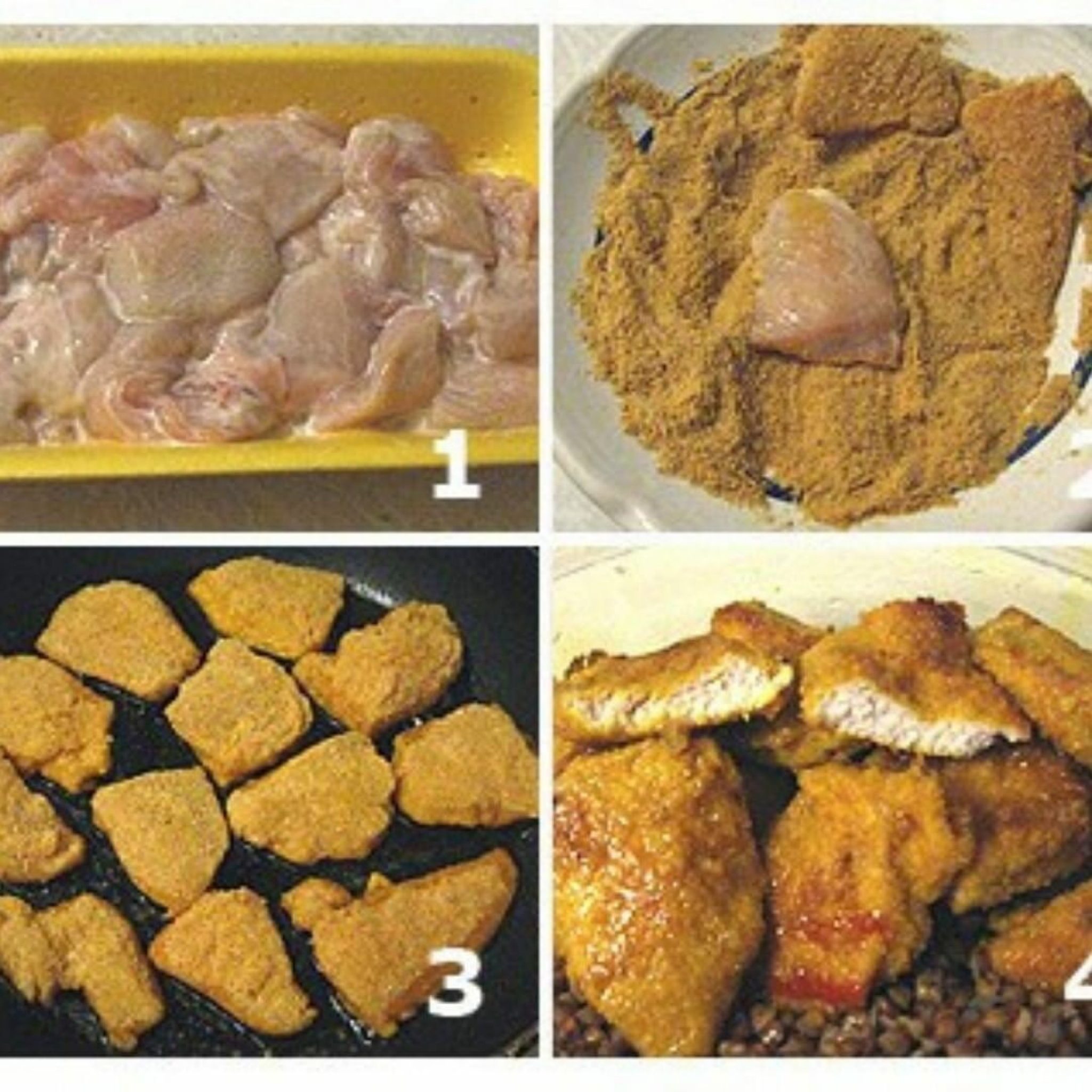 Как приготовить куриные наггетсы в домашних условиях на сковороде с фото пошагово на сковороде