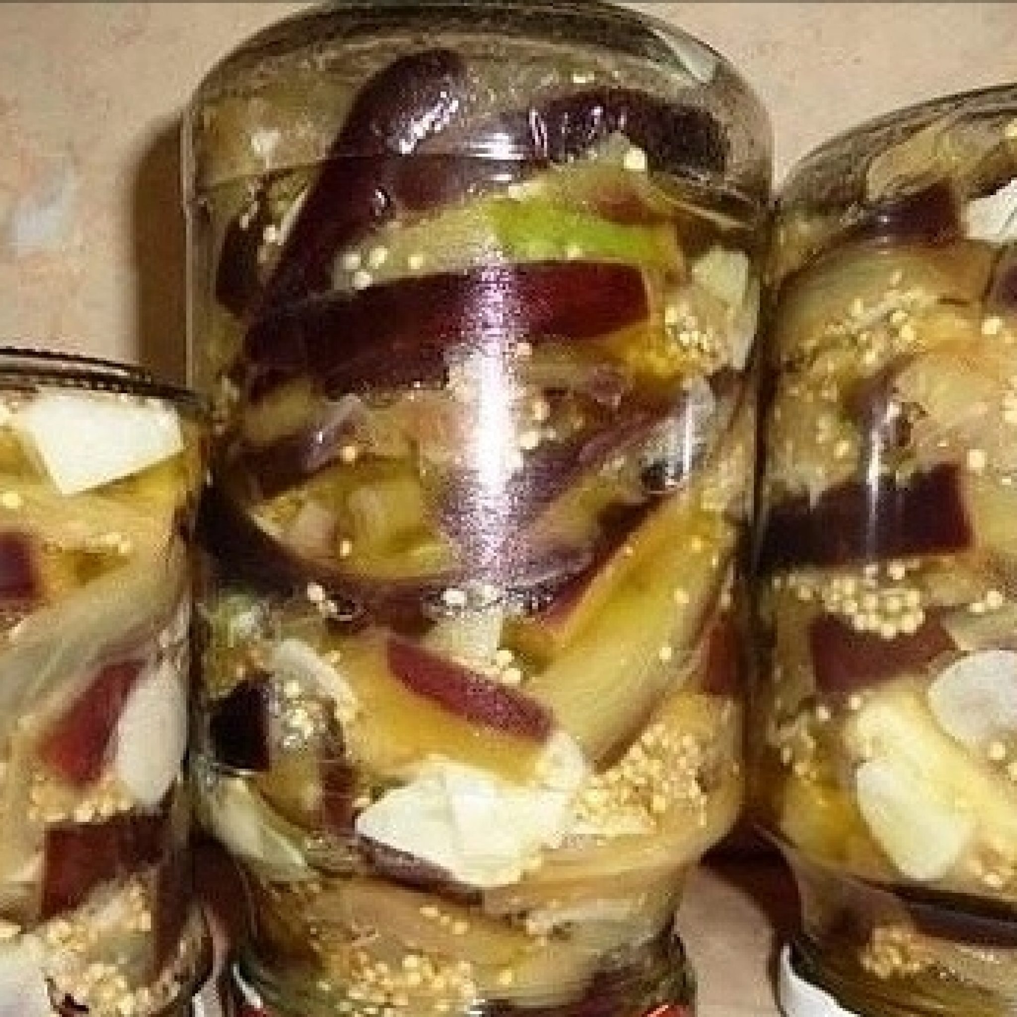 Рецепт соленой баклажаны