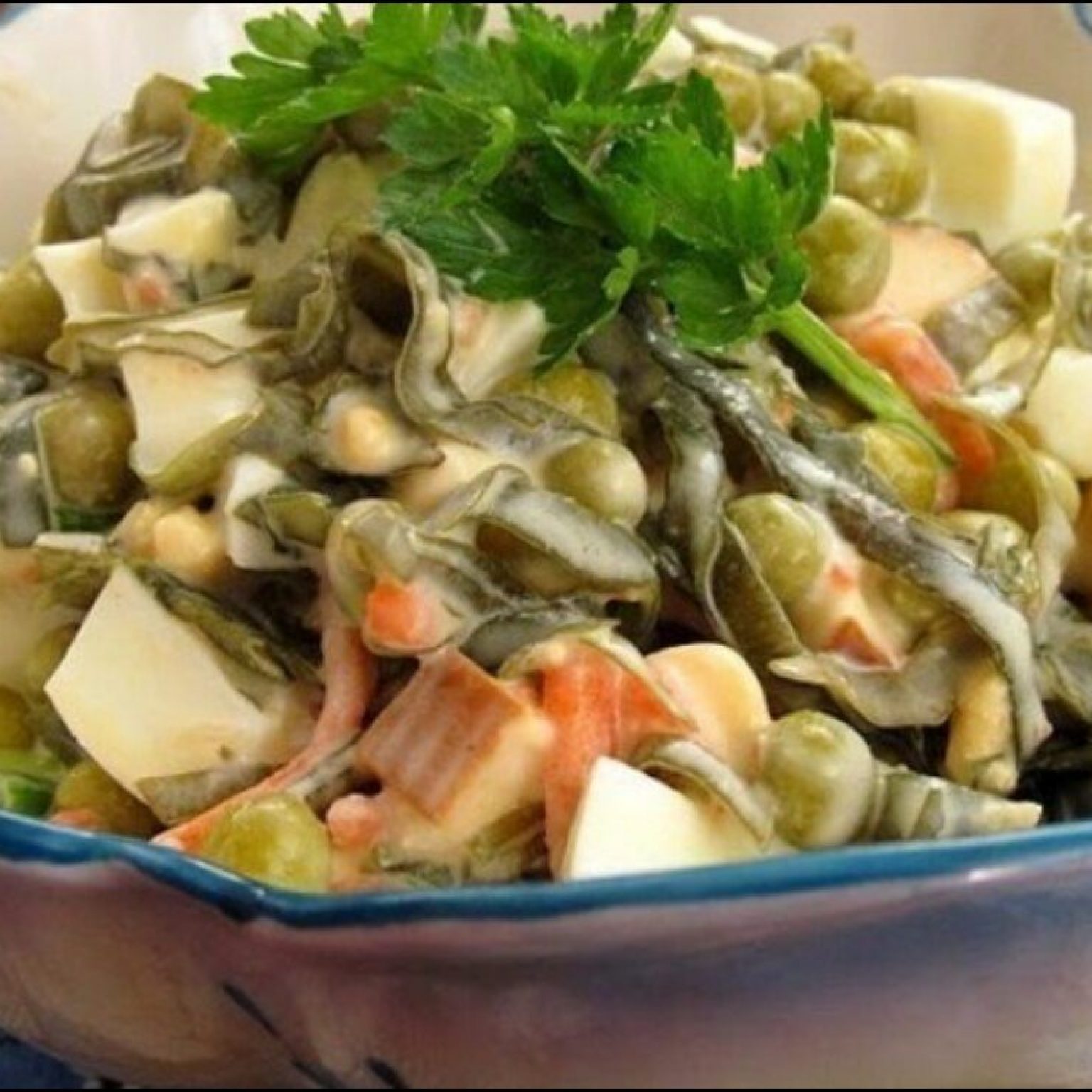 Салат из морской капусты морской рецепт с фото очень вкусный
