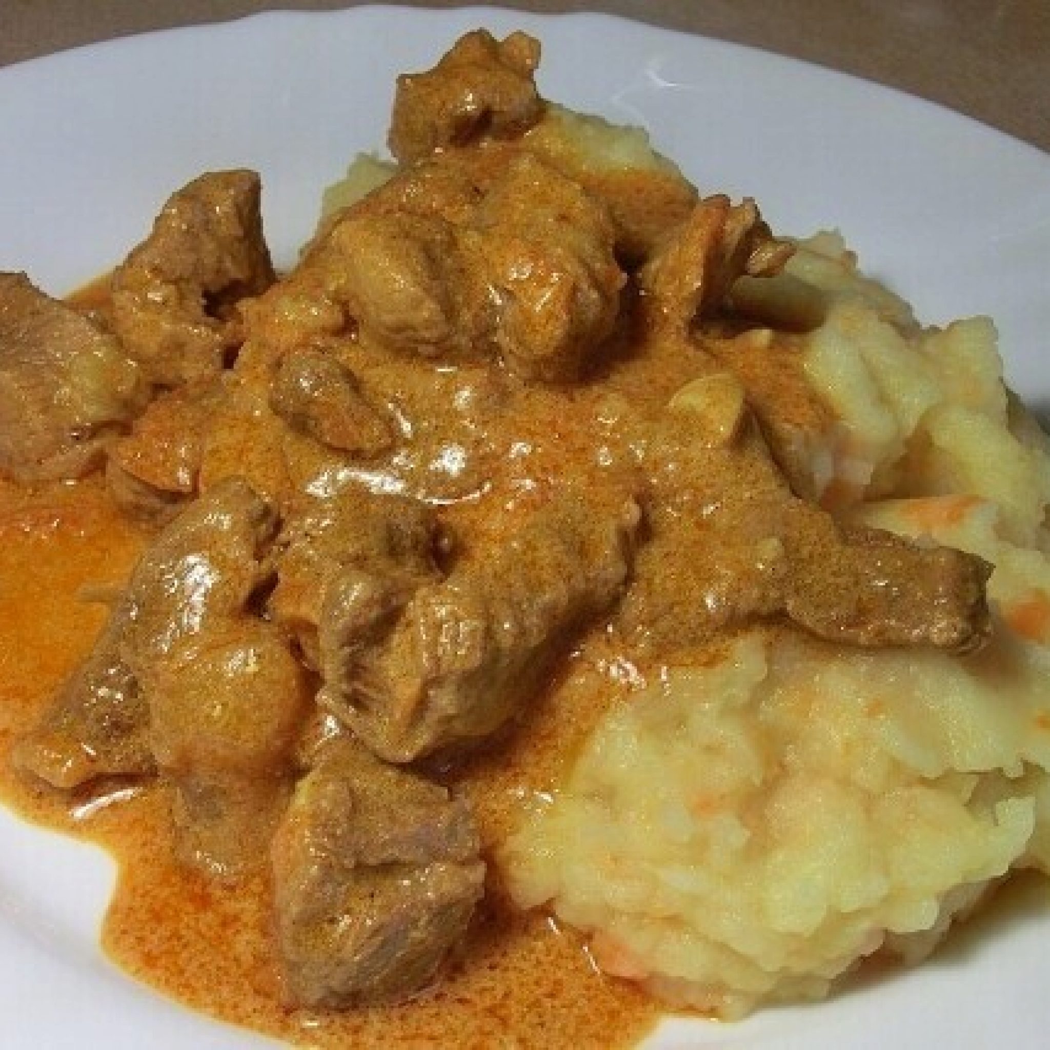 Печень в сливочнотоматном соусе Самые вкусные