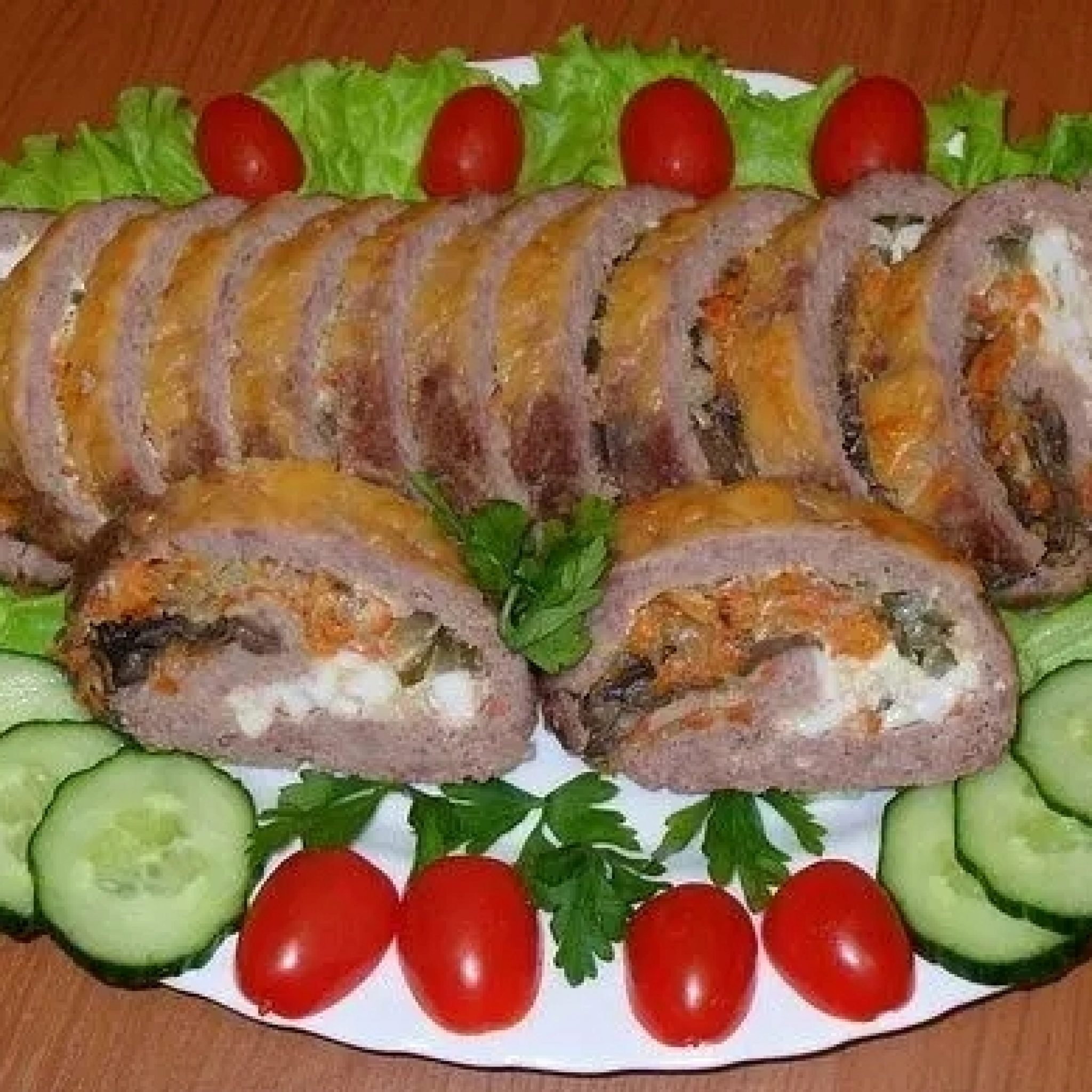 Мясные рулетики