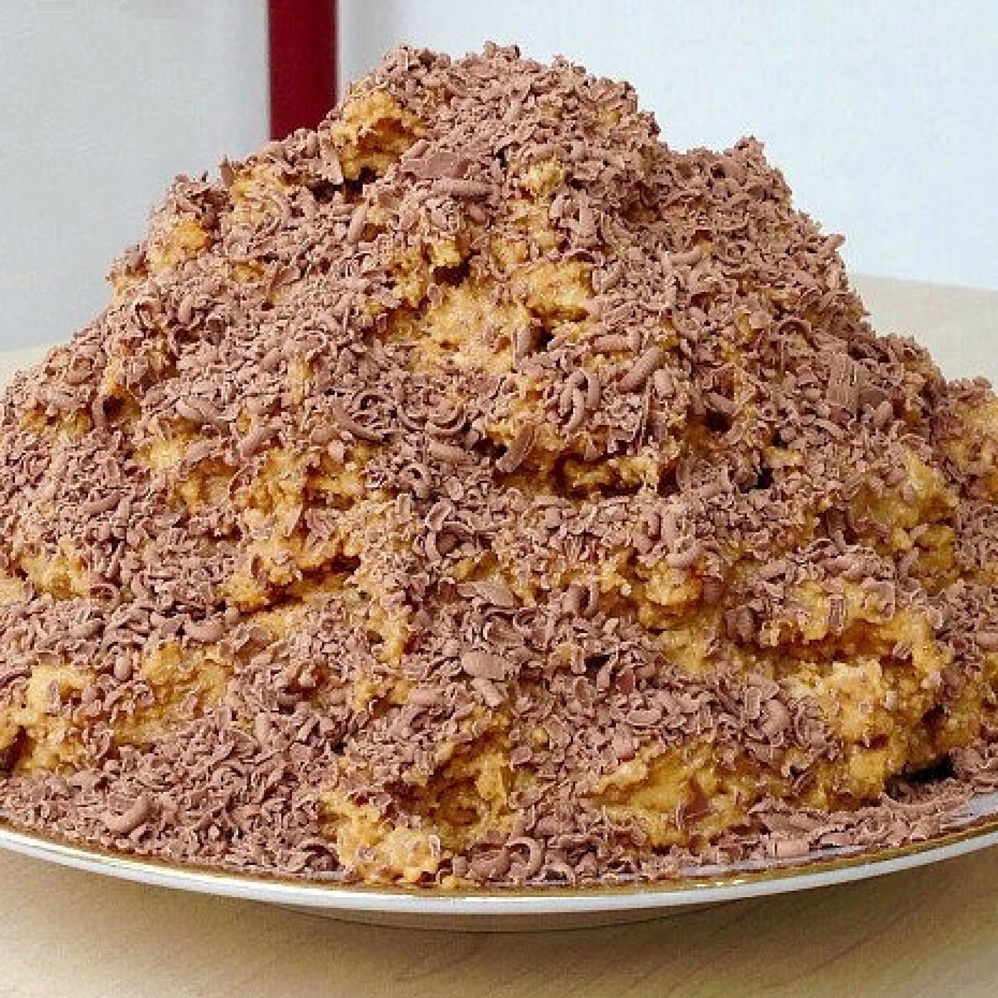 Торт без выпечки из печенья и сгущенки вареной муравейник рецепт с фото