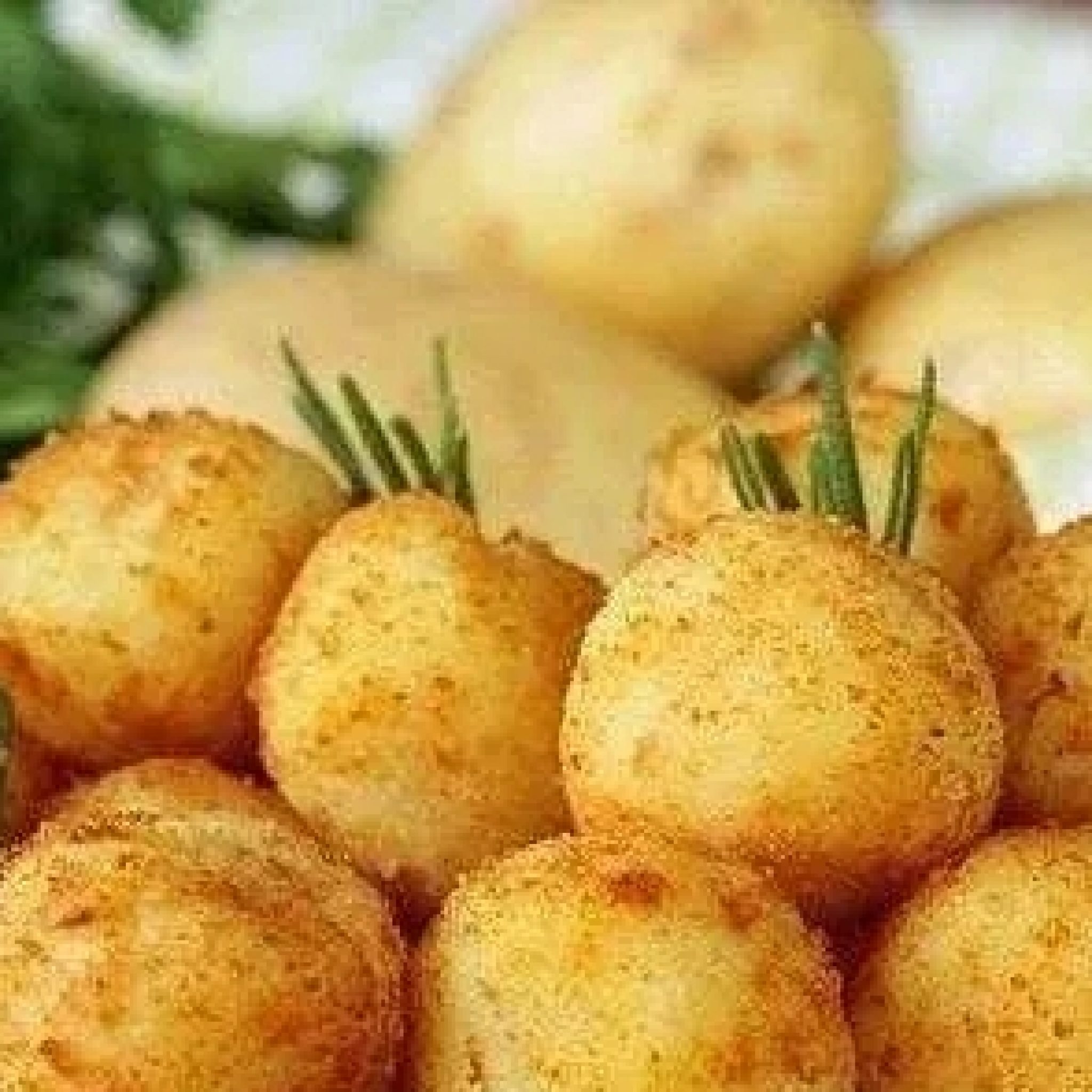 Картофельные шарики с сыром полуфабрикат
