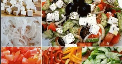 Греческий салат по традиционному рецепту