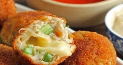 Куриные шaрики с сыром