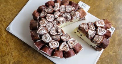 Лучший рецепт для Масленицы! Блинный торт – “пломбир в шоколаде”