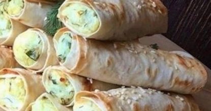 Хрустящие Трубочки из Лаваша с Картофельной Начинкой!