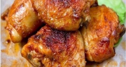 Ароматные запеченные куриные бедрышки