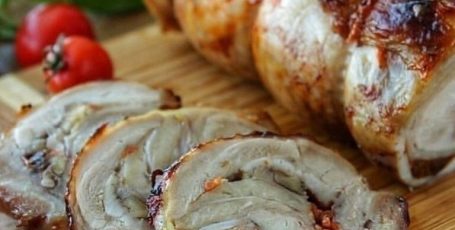 Нежнейший куриный рулет.