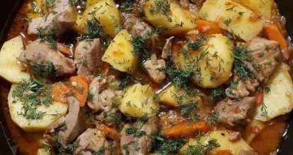 Рецепт для занятой хозяйки.  Жаркое «Выручайка»