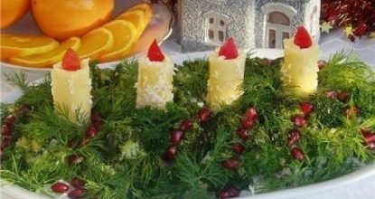 Новогодний салат «Адвент»