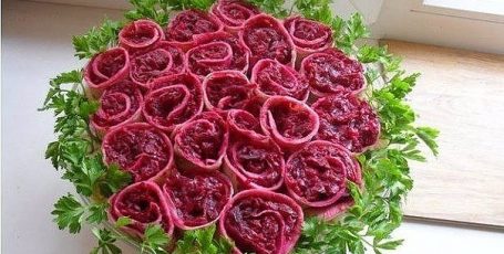 Салат «Розы»