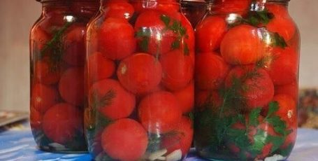 Маринованные помидоры “Людмила”