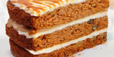 Морковно-овсяный диетический тортик