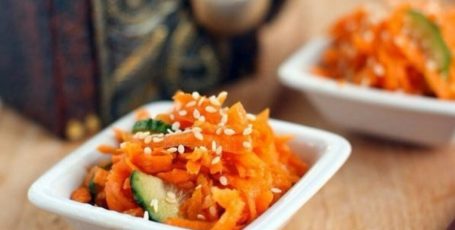 ​​Острый салат из моркови
