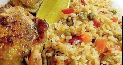 ‍Рис с курицей — Arroz con pollo