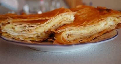 Сырный пирог из армянского лаваша»