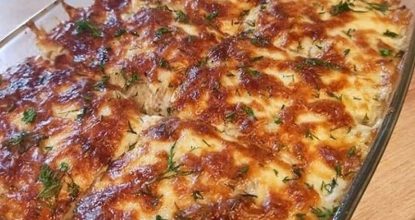Классический жюльен с курицей и грибами.