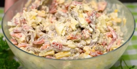 Вместо надоевшего «Оливье». Салат без картошки «Русалочка» — вкусный и полезный рецепт