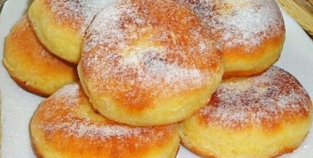 Пышки на сметане