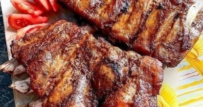 СВИНЫЕ РЁБРЫШКИ В ДУХОВКЕ.
