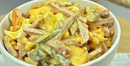 ВКУСНЫЙ И БЫСТРЫЙ САЛАТИК 🥰