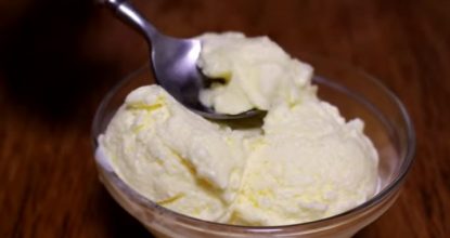 Итальянское мороженое из 3 ингредиентов — очень простой рецепт
