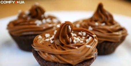 Шоколадные капкейки — Простые рецепты вкусных блюд