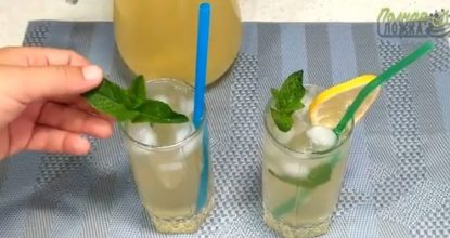 Мятный лимонад / Лимонад с мятой — лучший летний напиток