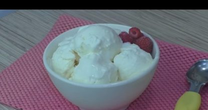 Мороженое «Пломбир» за 5 минут (+время на заморозку