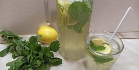 Вкуснейший и освежающий домашний лимонад с мятой