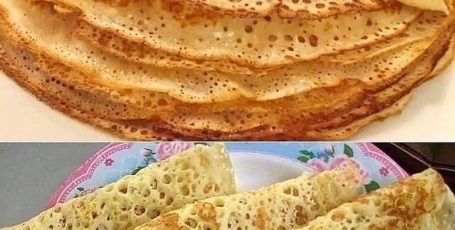 Заваpные блины на мoлoке