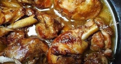 Вкуснейшая курица по-еврейски