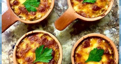 Жульен с курицей и грибами🍄