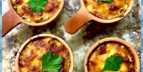 Жульен с курицей и грибами🍄