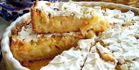 Идеальный пирог — ни убавить ни прибавить! Сочные яблоки и нежный сметанный крем
