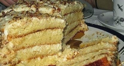 Самый простой и самый нежный торт — ЛАКОМКА