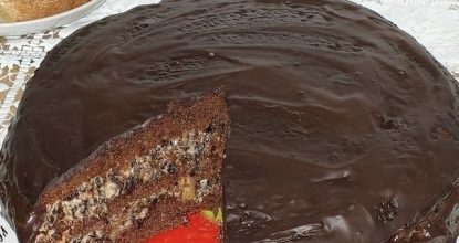 Торт Чернослив в шоколаде