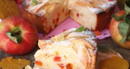 Творожно-яблочный пирог «Краски осени»