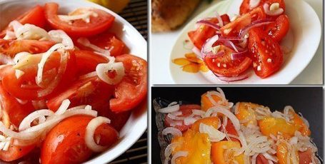 Самые вкусные помидорки! Закусочный, салатный вариант