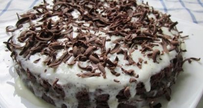 Шоколадный торт «Обыкновенное чудо»