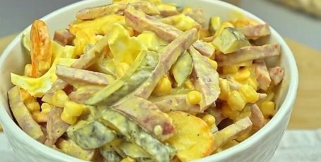 ВКУСНЫЙ И БЫСТРЫЙ САЛАТИК 🥰