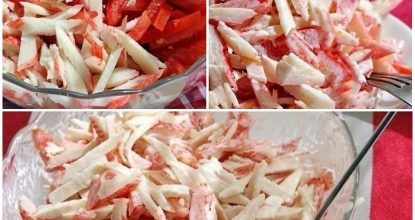 Салат «Красное море»🥗