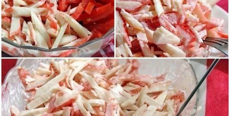 Салат «Красное море»🥗