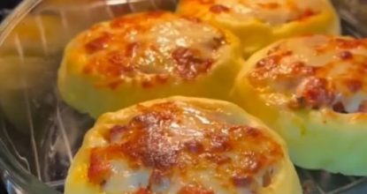 😋🍗 Гнезда из картофельного пюре с куриным соте