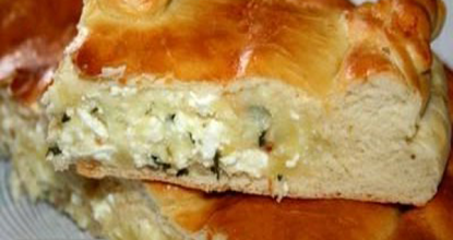 Пирог “Домашнее чудо”. Чем больше сыра, тем вкуснее!