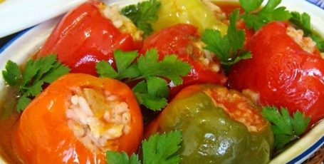 Рецепт приготовления фаршированного болгарского перца