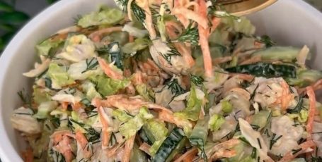 ВКУСНЕЙШИЙ САЛАТИК С КУРОЧКОЙ 🤤